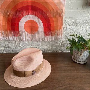 Goorin Bros straw fedora - the Gilder